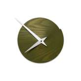 Drewniany zegar ścienny Lignis VULCANELLO LIGHT GREEN ASH