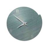 Drewniany zegar ścienny Lignis Vulcano NUMBERS LIGHT BLUE TAY