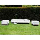 4-osobowa sofa ze zdejmowanym pokrowcem Living Divani Filo Outdoor