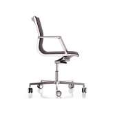 Obrotowe krzesło biurowe z podstawą 5-Spoke na kółkach Luxy Nulite