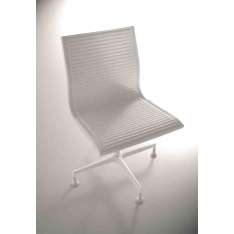 Krzesło biurowe z regulacją wysokości i podstawą 4-Spoke Luxy Nulite