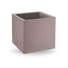 Wazon z niskiego polietylenu Lyxo Design COSMOS CUBO