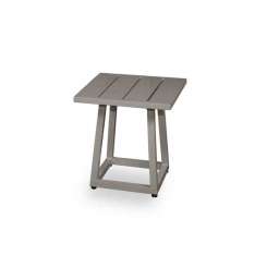 Kwadratowy aluminiowy stolik ogrodowy malowany proszkowo Mamagreen Allux