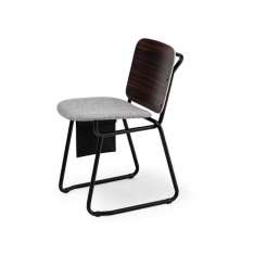 Krzesło na kółkach z wbudowaną poduszką Manganèse Éditions BABYLONE 02