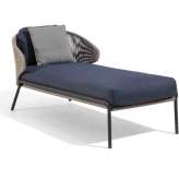 Leżanka ogrodowa tapicerowana Manutti Radius