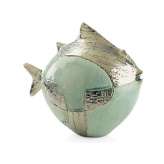 Rzeźba ceramiczna Marioni POP GLOBE FISH