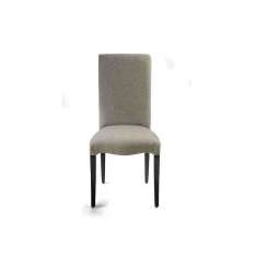 Krzesło z wysokim oparciem z tkaniny Marioni Iris