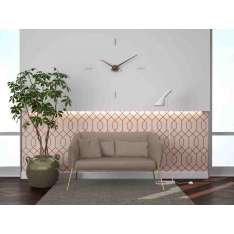 Metalowy zegar ścienny Materium MOMENTO 4