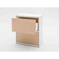 Biurowa szafka z szufladami z płyty wiórowej melaminowanej MDD Gravity