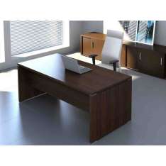 Prostokątne biurko biurowe z płyty wiórowej melaminowanej MDD Quando