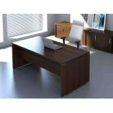 Prostokątne biurko biurowe z płyty wiórowej melaminowanej MDD Quando