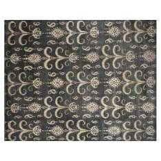 Wzorzysty, ręcznie robiony dywan Mohebban Ikat - IT202B