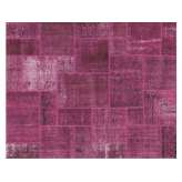 Ręcznie wykonany dywan patchworkowy Mohebban Patchwork FUCHSIA