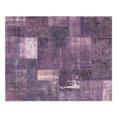 Ręcznie wykonany dywan patchworkowy Mohebban Patchwork LILAC