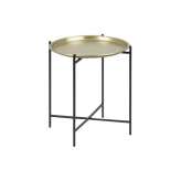 Stolik kawowy Actona Osborn złoty - metal