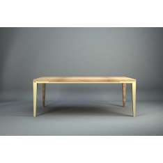 Stół Dyle Essence 001 200 x 100, nowy dąb - nogi złote