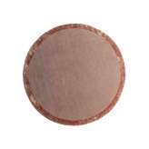 Ręcznie wykonany okrągły dywanik Moroso SAMA