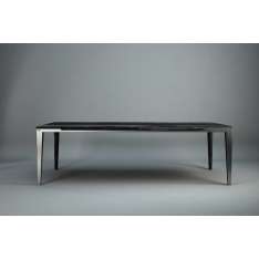 Stół Dyle Essence 001 240 x 100, nowy ciemny dąb - nogi lustrzane