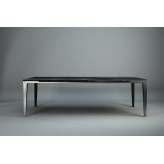 Stół Dyle Essence 001 240 x 100, nowy ciemny dąb - nogi lustrzane