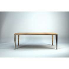 Stół Dyle Pure Propeller 200 x 100 dąb - nogi lustrzane