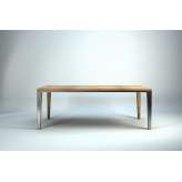 Stół Dyle Pure Propeller 200 x 100 dąb - nogi lustrzane