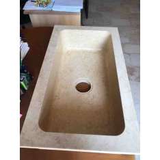 Zlewozmywak z kamienia naturalnego Naturalmente Puglia Natural stone sink