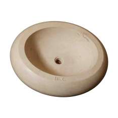 Umywalka nablatowa z kamienia naturalnego Naturalmente Puglia Natural stone washbasin