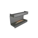 3-stronne wbudowane palenisko na bioetanol NetZero Fire NZ48F Three-Sided Firebox