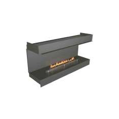 3-stronne wbudowane palenisko na bioetanol NetZero Fire NZ60F Three-Sided Firebox