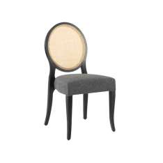 Krzesło z tkaniny tapicerowanej Medallion New Life A-round SE02