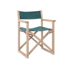 Składane krzesło z drewna i tkaniny z podłokietnikami New Life DOLCEVITA PO01