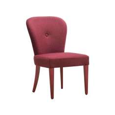 Krzesło tapicerowane tkaniną New Life Evelyne BUTTON SE03