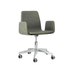 Krzesło z tkaniny z metalową podstawą 5-Spoke z podłokietnikami New Life Tecla SB01 BASE 23