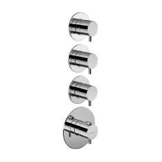 Termostatyczna bateria prysznicowa Newform 3-Way Out Thermostatic Selectors