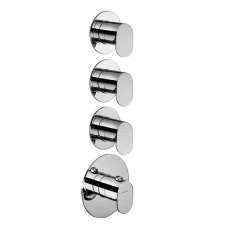 Termostatyczna bateria prysznicowa Newform 3-Way Out Thermostatic Selectors