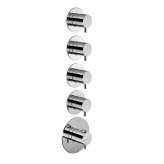 Termostatyczna bateria prysznicowa Newform 4-Way Out Thermostatic Selectors