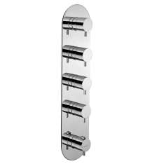 Termostatyczna bateria prysznicowa z płytką Newform 4-Way Out Thermostatic Selectors