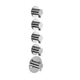 Termostatyczna bateria prysznicowa Newform 4-Way Out Thermostatic Selectors