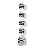 Termostatyczna bateria prysznicowa Newform 4-Way Out Thermostatic Selectors