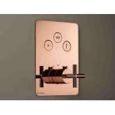 Termostatyczna bateria prysznicowa Newform Blink THERMO EASY