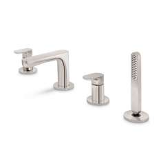 Zestaw wannowy do zabudowy z przełącznikiem z główką prysznicową Newform Linfa Ii