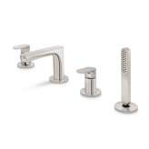 Zestaw wannowy do zabudowy z przełącznikiem z główką prysznicową Newform Linfa Ii