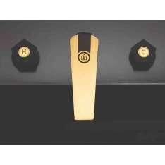 Bateria umywalkowa nablatowa 3-otworowa Newform Park Limited Edition