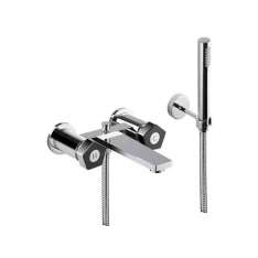 Zestaw wanny zewnętrznej z przełącznikiem z główką prysznicową Newform Park Limited Edition