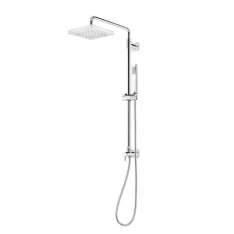 Naścienny panel prysznicowy z przełącznikiem z główką prysznicową Newform Shower Set