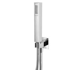 Prysznic ręczny z wężem z uchwytem Newform Wellness