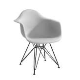 Podstawa Fotel Dar Black jasny szary. 05 - polipropylen | czarna