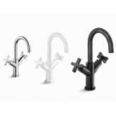 Bateria umywalkowa 1-otworowa z indywidualnymi rozetami Nobili Rubinetterie Lira