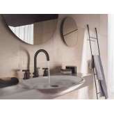 3-otworowa bateria umywalkowa z indywidualnymi rozetami Nobili Rubinetterie Lira