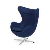 Podstawa aluminiowa Fotel Egg Classic atlantycki niebieski 26 - wełna |